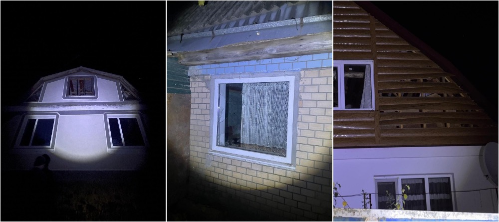 последствия российских ударов по Черкасщине