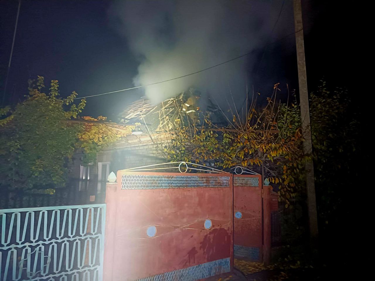 Последствия обстрелов в Днепропетровской области