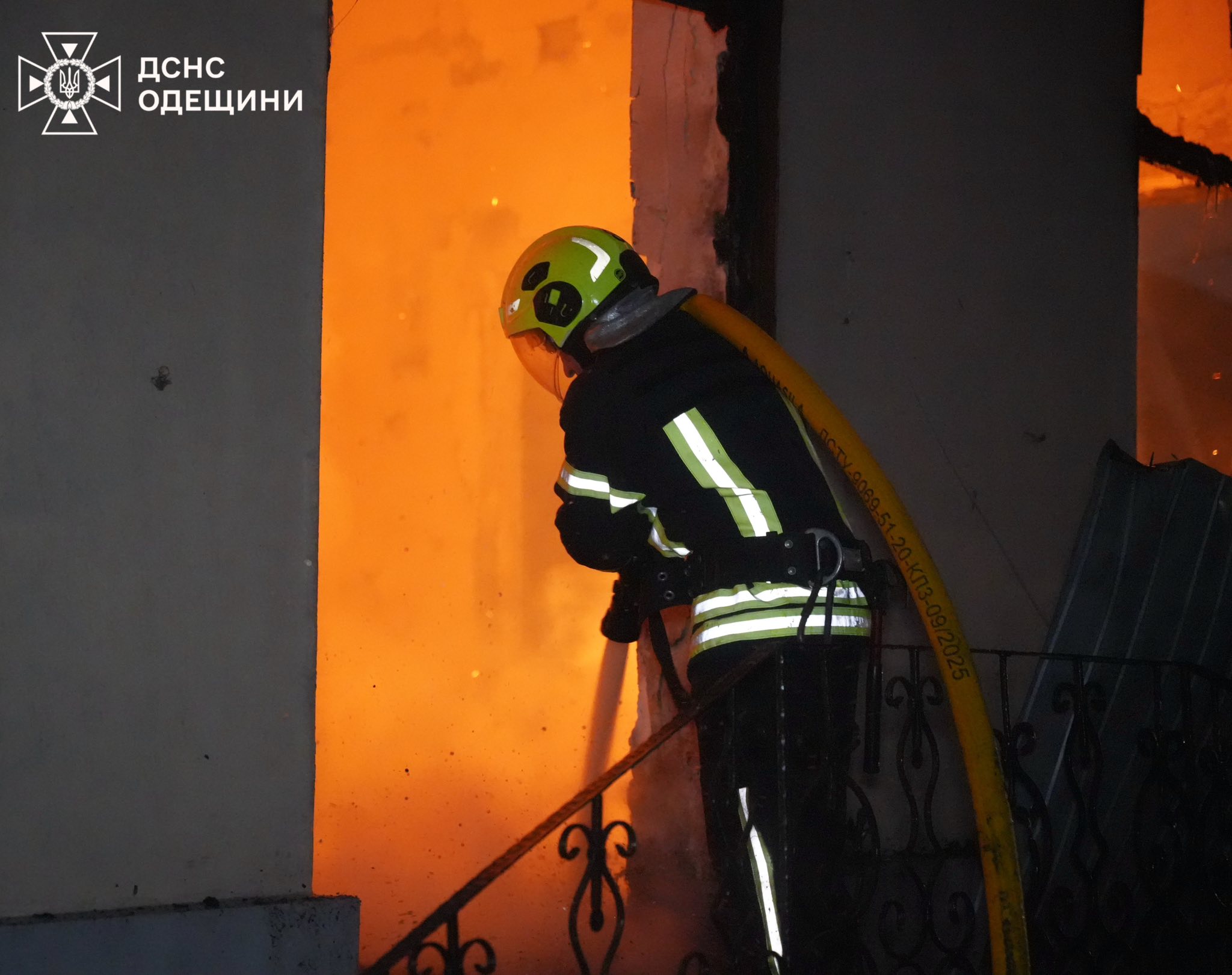 В Одесі сталася масштабна пожежа