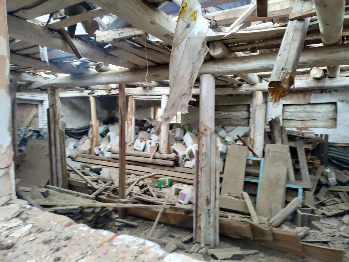 Россияне снова ударили по сельхозпредприятию на Черниговщине