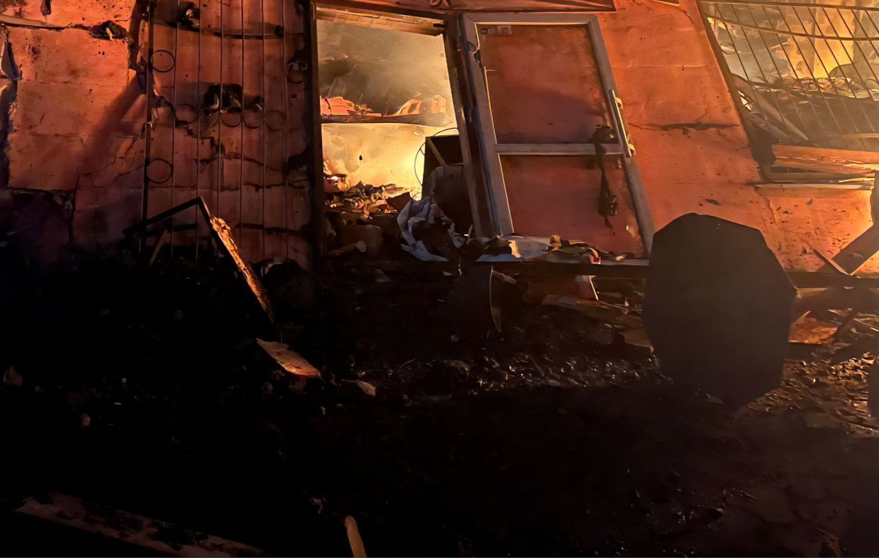 Последствия обстрелов на Синельниковщине 4 ноября