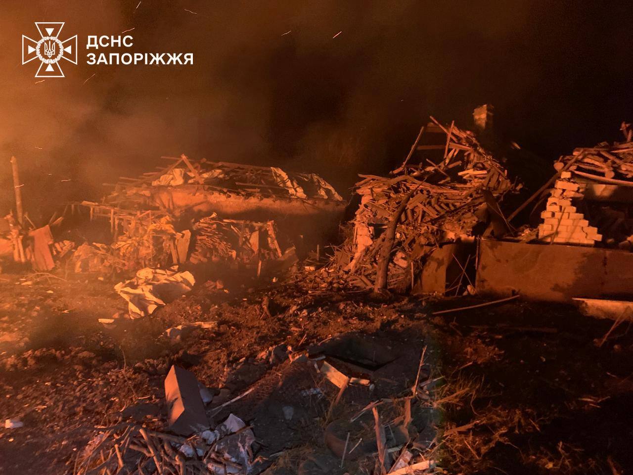 Россияне ударили по Запорожскому району