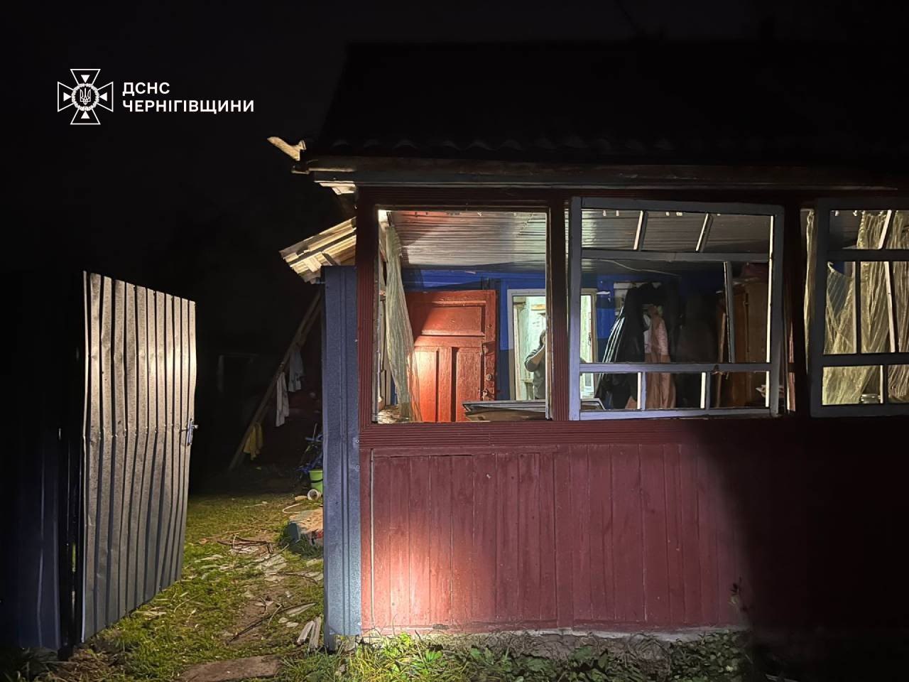 Вражеские дроны атаковали Черниговщину