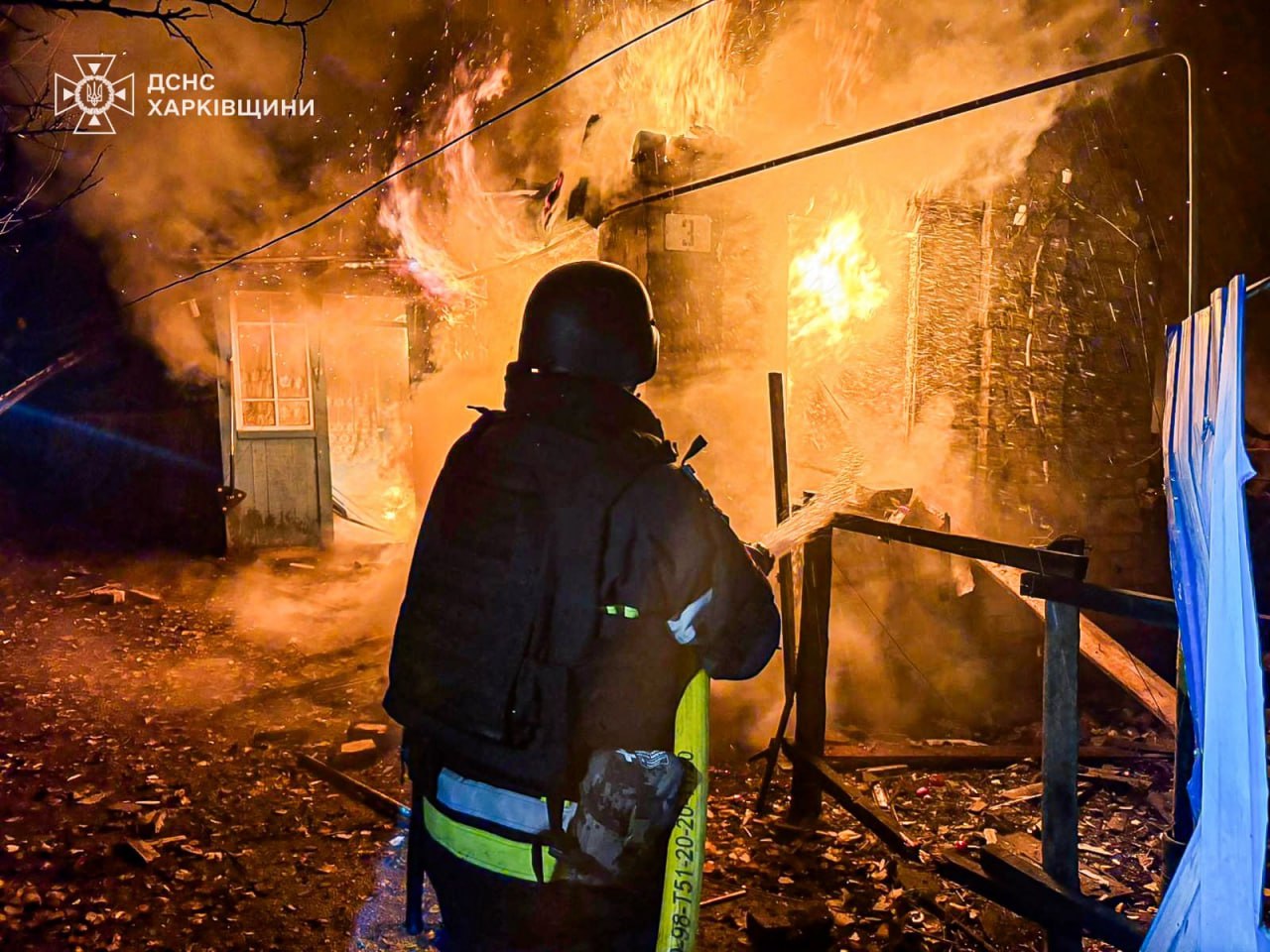 Россияне атаковали беспилотниками поселок на Харьковщине: есть погибший