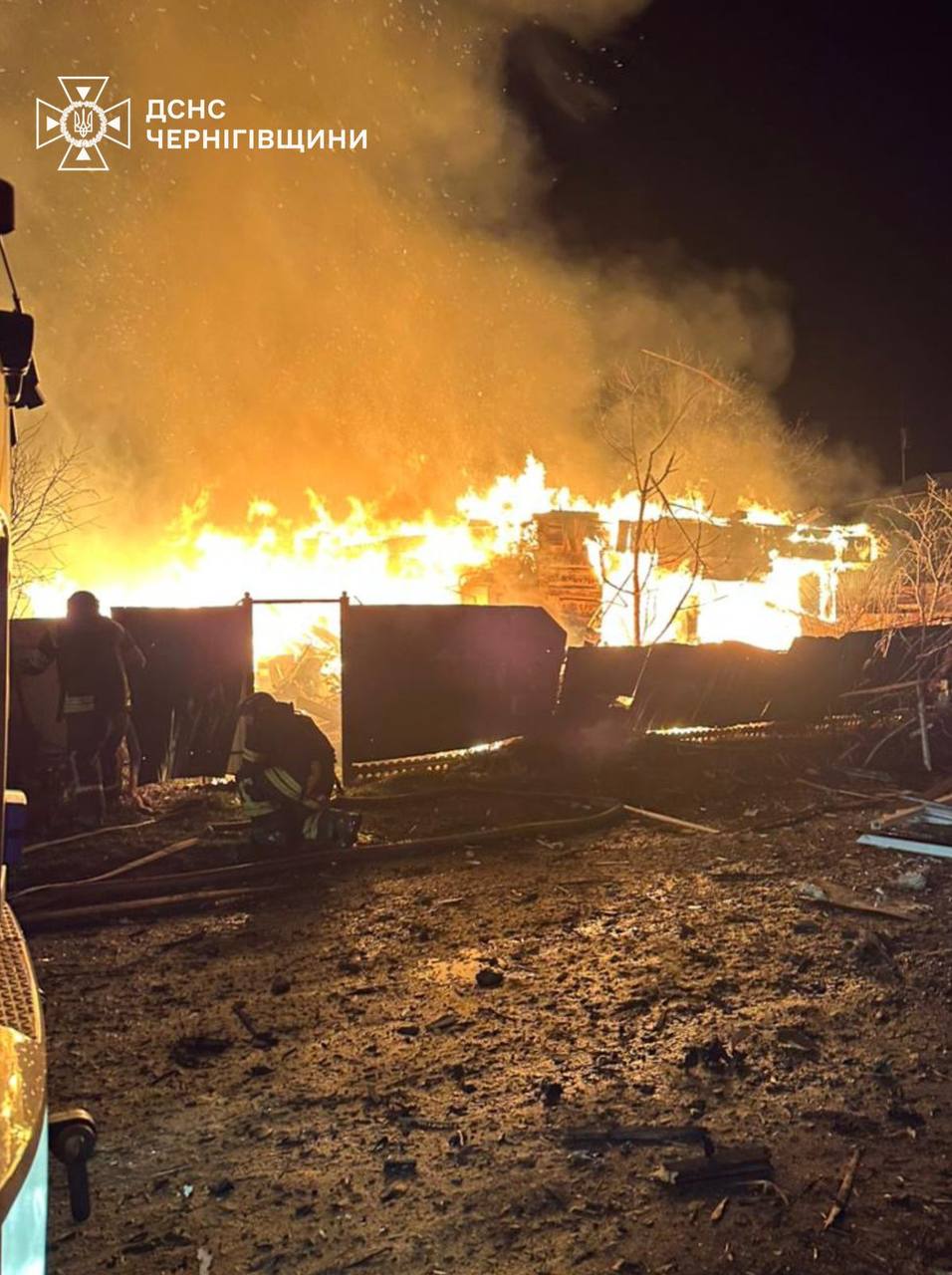 Россияне атаковали дронами Черниговщину