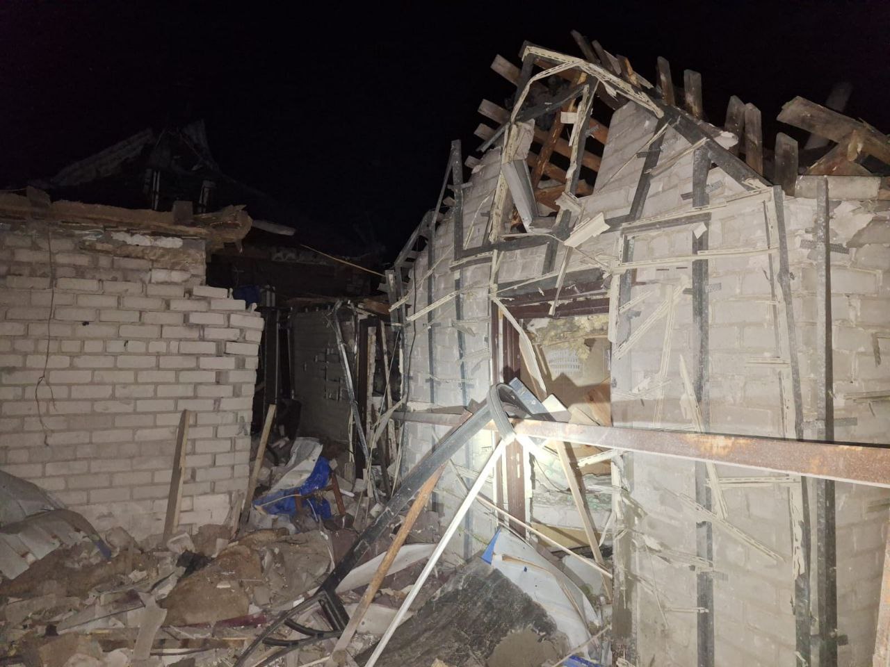 Ночные обстрелы Днепропетровщины