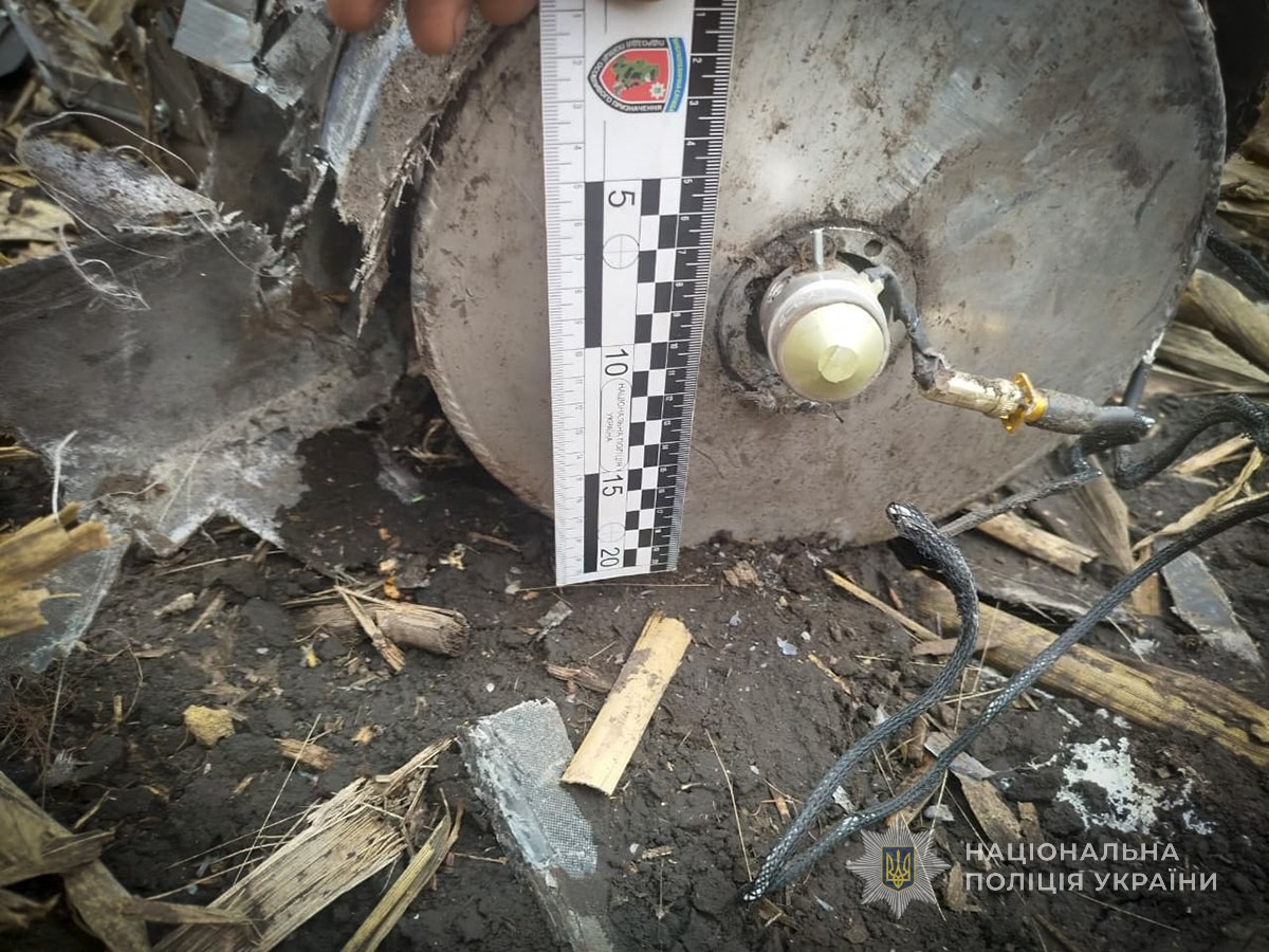 На Сумщині під час польових робіт знайшли російський ударний безпілотник