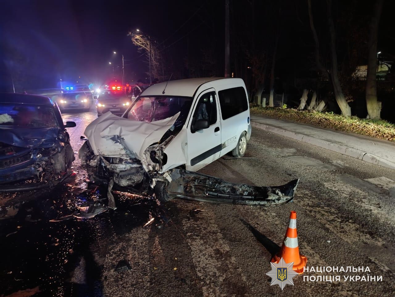 Во Львове в ДТП травмировались три человека