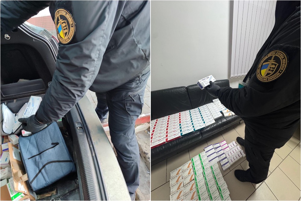 Во Львовской области таможенники изъяли незадекларированные антидепрессанты и препараты для похудения