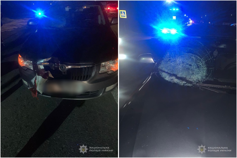 На Волині автомобіль збив на пішохідному переході двох жінок