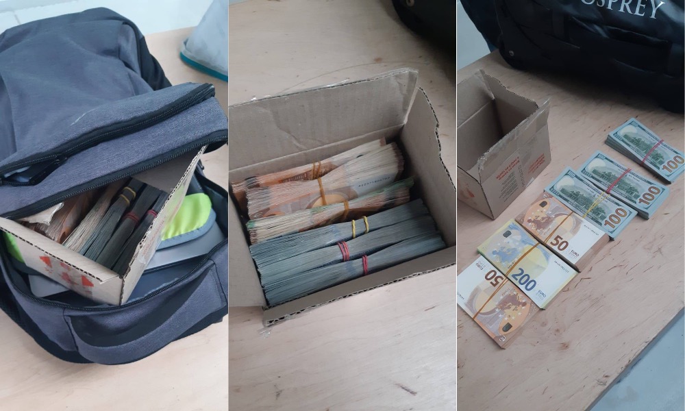 На Львовщине таможенники пресекли попытку вывоза валюты более чем на 1,8 млн грн