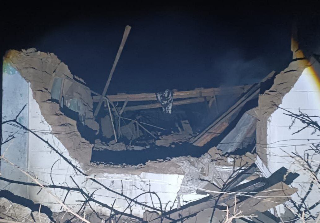 Последствия обстрелов в Днепропетровской области