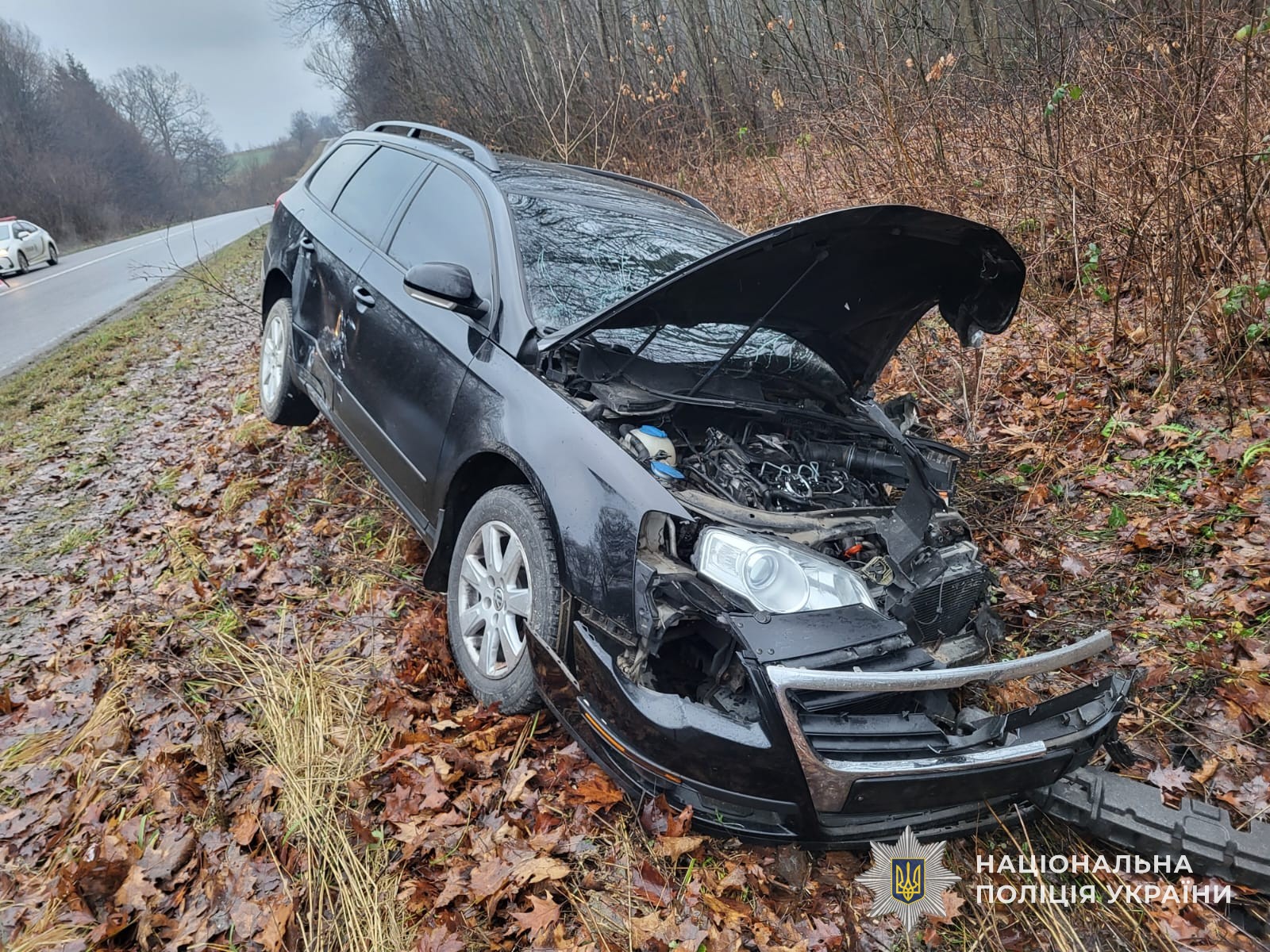 Тройное ДТП во Львовской области 22 декабря