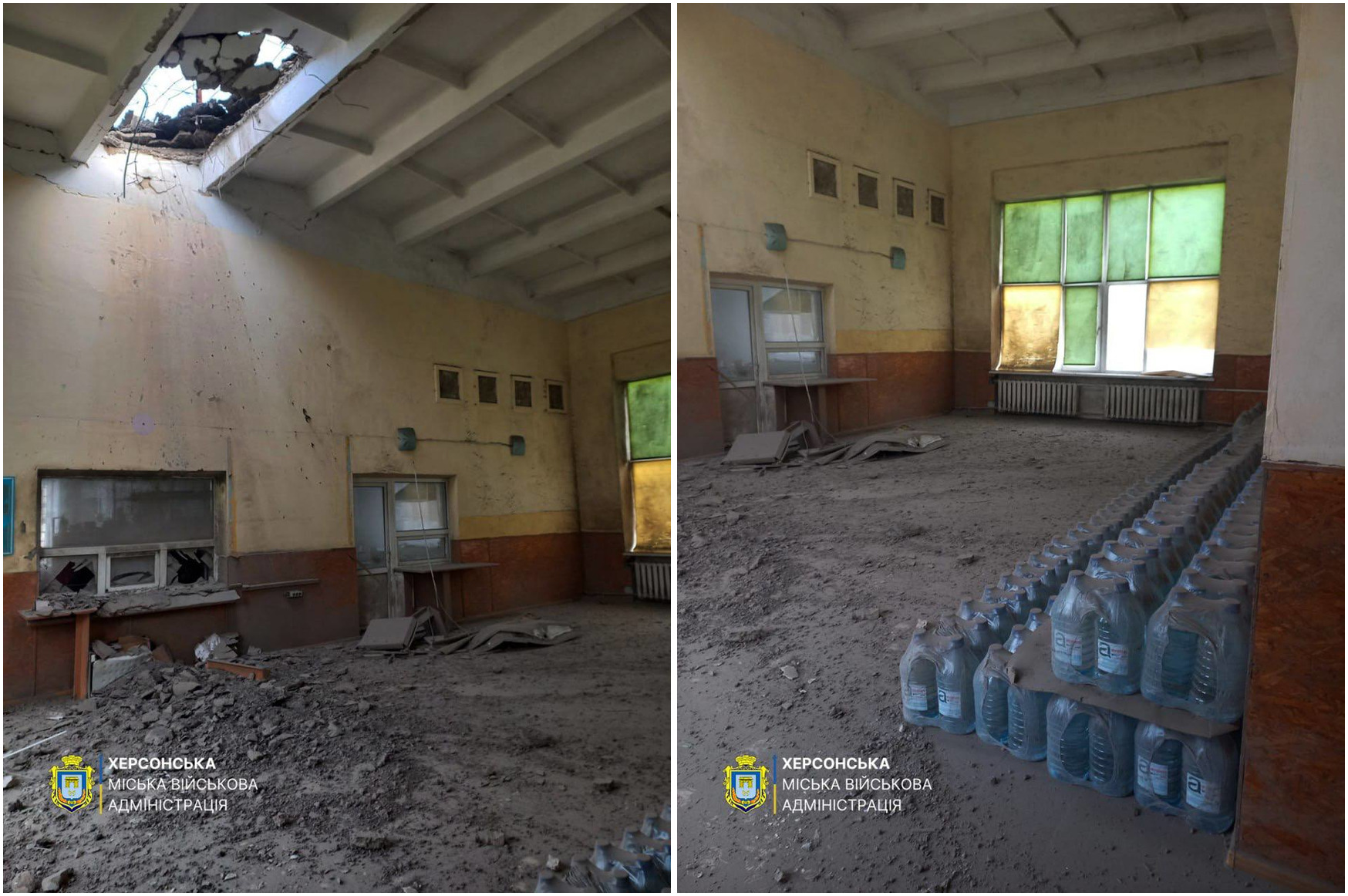 Росіяни двічі вдарили по навчальному закладі в Херсоні