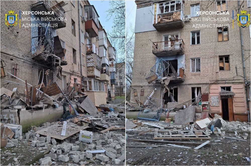 Россияне утром обстреляли Херсон