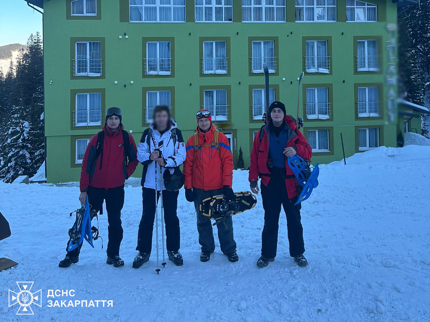 На Закарпатті рятувальники розшукали лижника з Києва