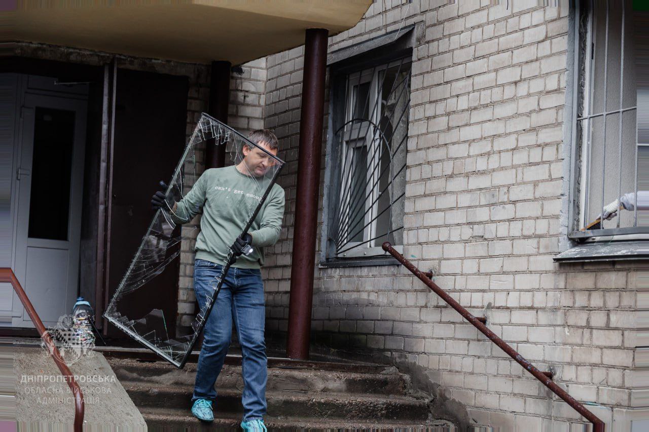 Удар по Днепру 7 января