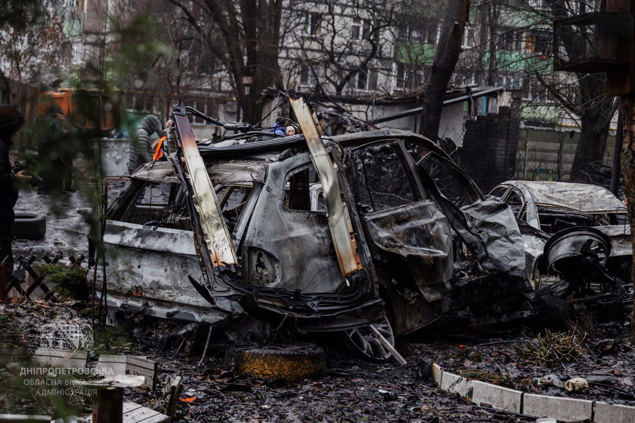 Удар по Днепру: 8 пострадавших