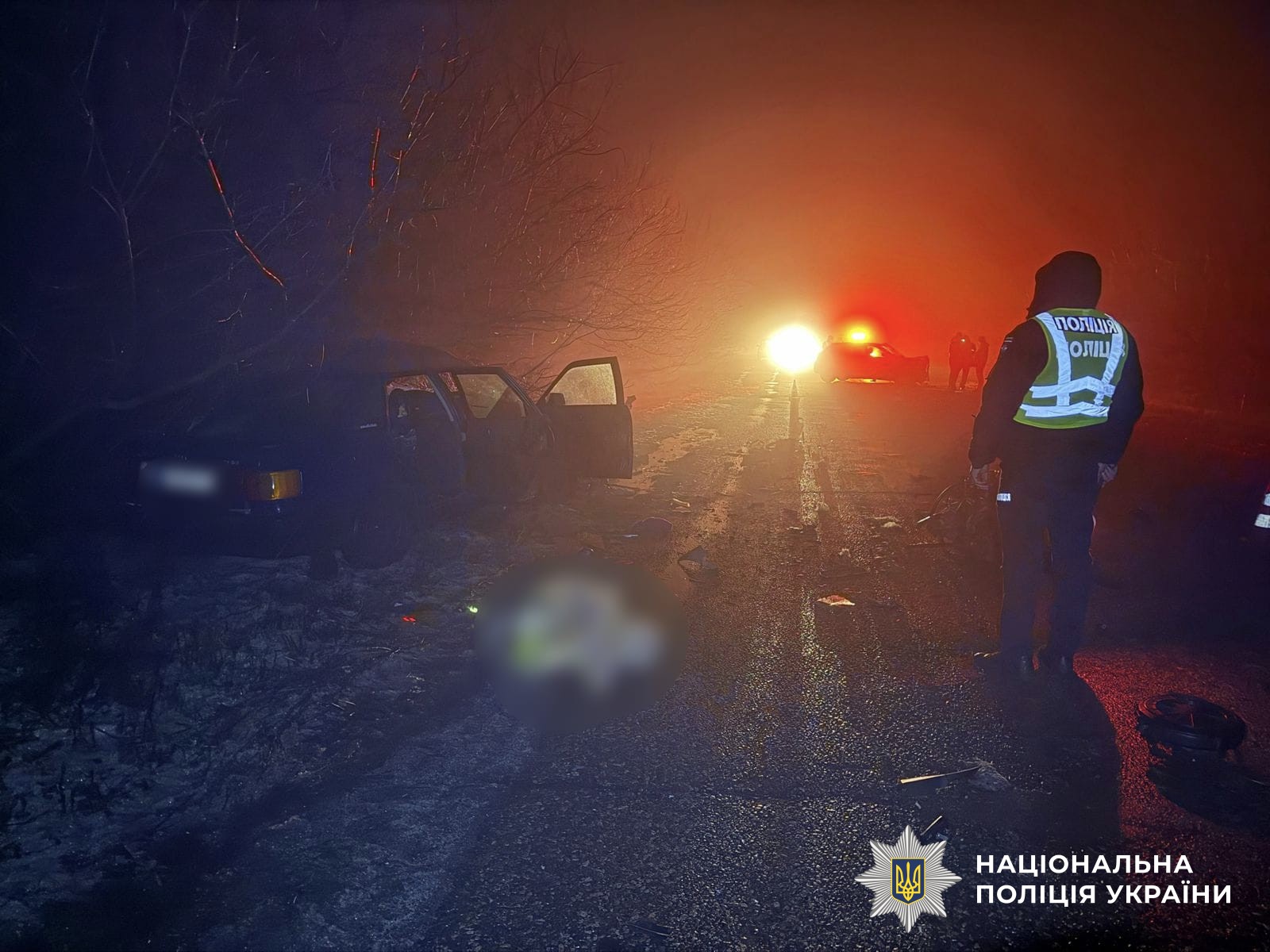 В Николаевской области в результате ДТП погиб один человек и двое травмированы