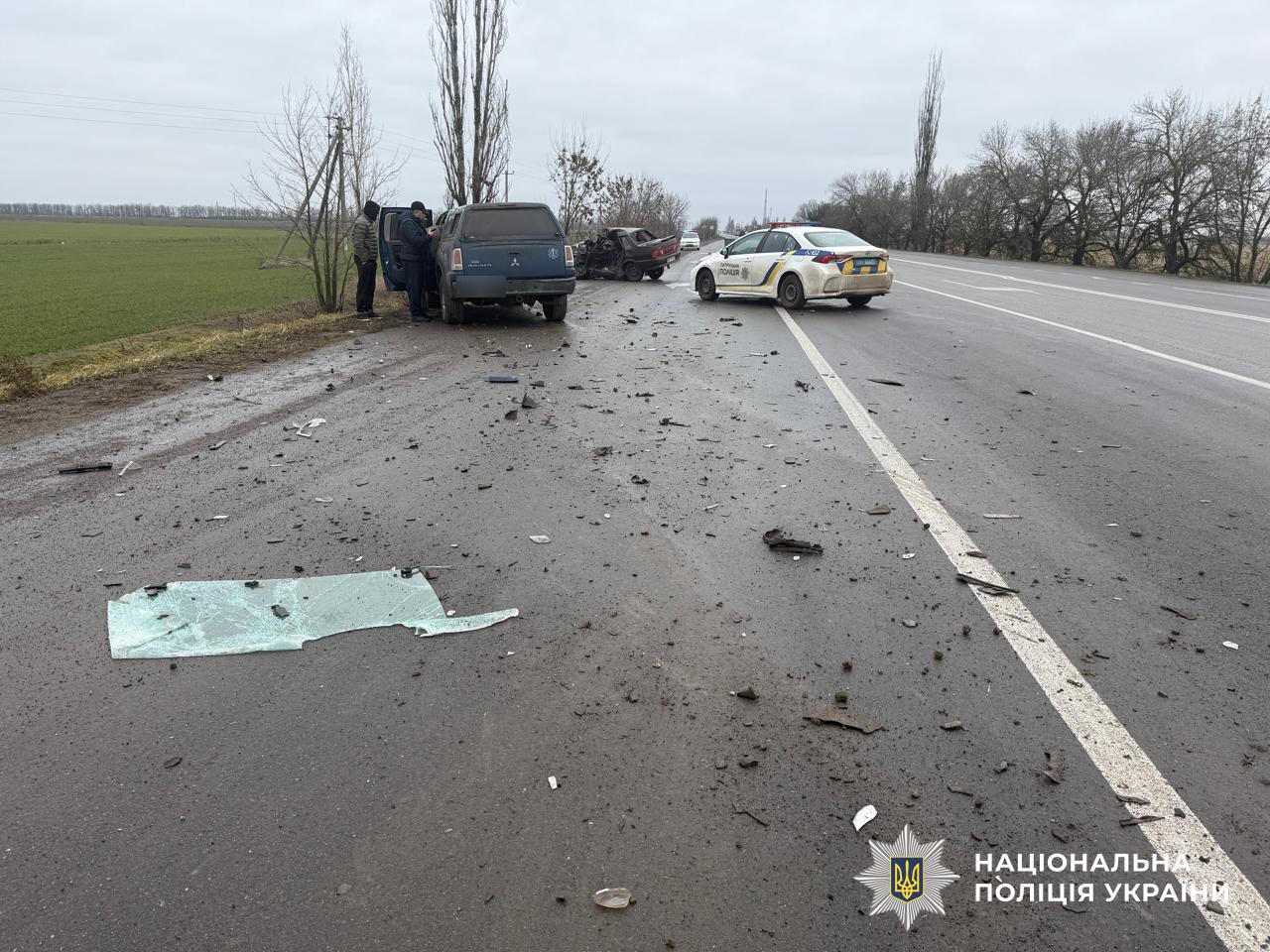 На Київщині зіткнулися автівки: двоє людей загинули, одна постраждала