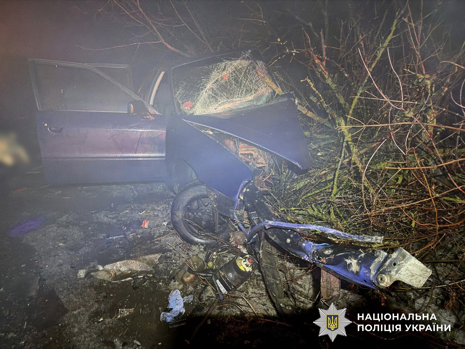 Столкновение авто на Николаевщине: погиб один человек и еще двое травмированы