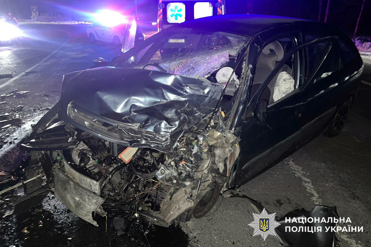 ДТП в Хмельницкой области: трое травмированных, среди них — 2-летний ребенок