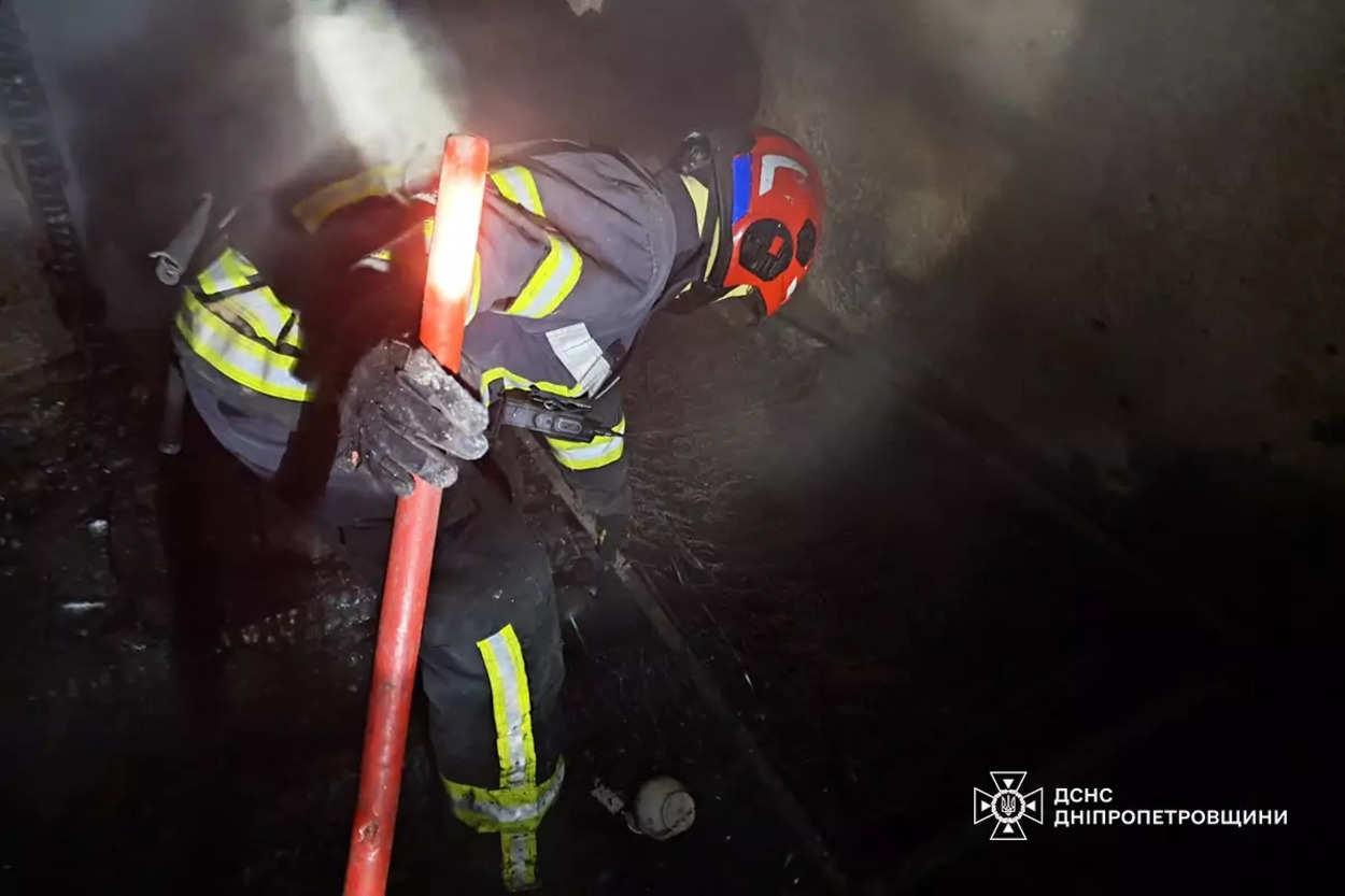 На Дніпропетровщині внаслідок пожежі загинули двоє чоловіків