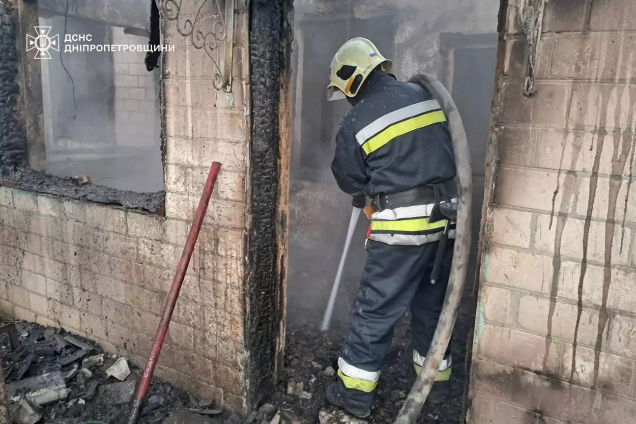 На Дніпропетровщині внаслідок пожежі загинули дві людини